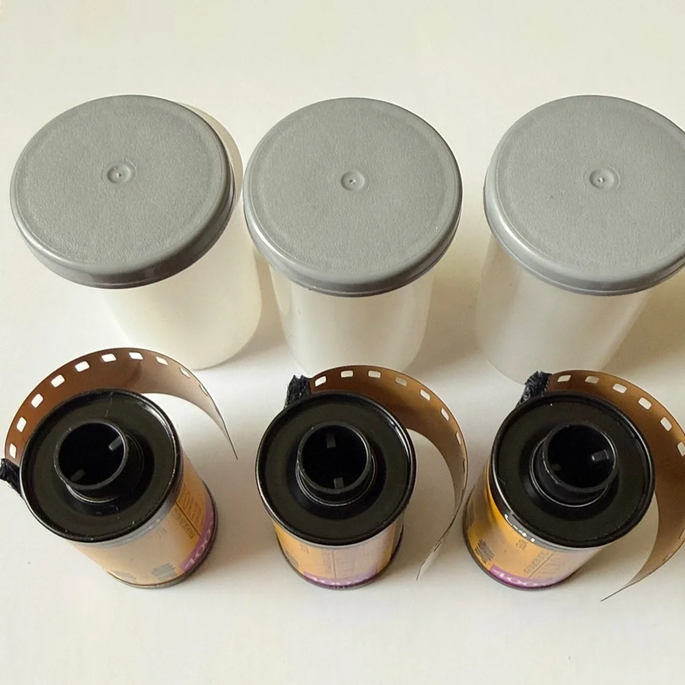 Kodak Portra 400 VC 135/36 35mm Color Film Rolls expired date lot of 3